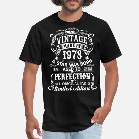 Vintage 1978' Men's T-Shirt | Spreadshirt